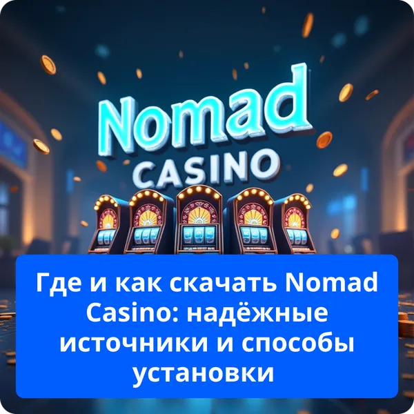 Где и как скачать Nomad Casino – надёжные источники и способы установки приложения Где и как скачать Nomad Casino: надёжные источники и способы установки