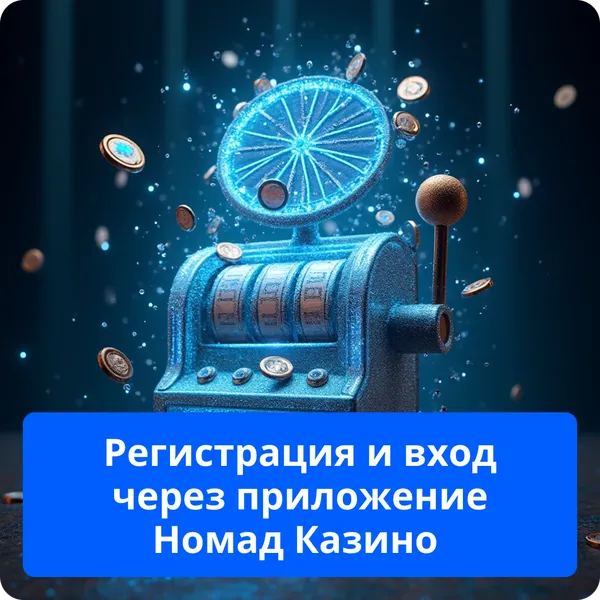 Регистрация и вход через приложение Номад Казино – быстро и удобно Регистрация и вход через приложение Номад Казино